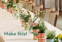 A Whimsical DIY Centerpiece: Crafting Charm for Your Table