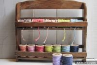 Creative repurposing of spice racks