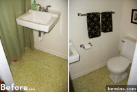 Before and After: Bathroom Renovation on a Shoestring Budget
