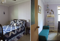 Before and After: A Purple Bedroom Transformation