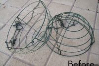Creating Enchanting Fairy Light Spheres from Wire Baskets