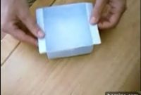 Origami Bowl Creation