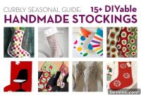 Holiday Stocking Stravaganza: 15+ DIY Festive Designs