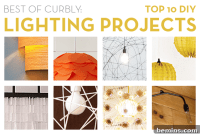Curbly’s Greatest Illuminations: 2011’s Top 10 DIY Lighting Designs