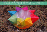 Brighten Up Your Home with a DIY Folded Star Lantern