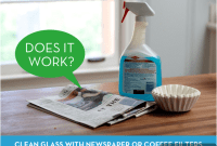 Does Newspaper Really Work for Cleaning Windows & Mirrors?