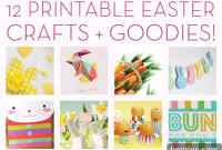 Easter Fun: 12 Printable Crafts & Treats