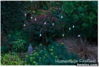 Homemade Firefly Lights for Your Backyard