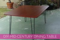 DIY Mid-Century Modern Dining Table: A Step-by-Step Guide