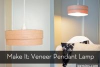 DIY Wood Veneer Pendant Lamp: A Step-by-Step Guide