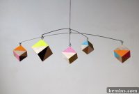 Creating a Contemporary Geometric Mobile: A DIY Guide