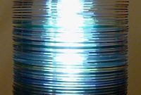 Turning Trash to Treasure: Crafting a Unique Lamp from Old CDs