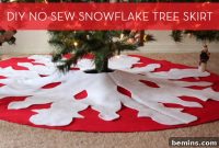 DIY No-Sew Tree Skirt Ideas