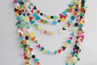 Geometric Garland: A DIY Design Project
