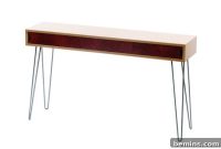 DIY Mid-Century Modern Sofa Table Project