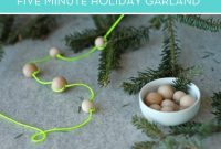 Craft a Dazzling DIY Holiday Garland in a Flash