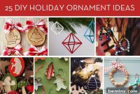 25 Festive DIY Ornament Projects to Deck Your Halls