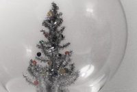 How to Craft a Tiny Tinsel Tree Snow Globe