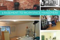 From Dark to Desk: Basement Workspace Transformations