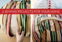 Five Effortless Home Décor Sewing Projects