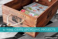 Creative Wine Crate Transformations
