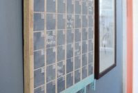 Creating a Timeless Chalkboard Calendar: A Simple DIY Guide