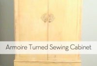 Crafting Haven: Upcycling an Armoire into a Dream Sewing Station