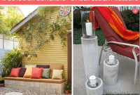 Creative Concrete & Cinder Block Outdoor DIYs