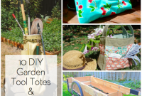 DIY Garden Tool Storage: 10 Tote and Bench Projects