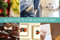 Dad’s DIY Delights: 25 Handmade Gifts He’ll Actually Love
