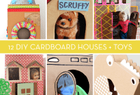 Cardboard Creations: 12 DIY Play Projects for Kids