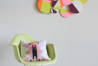 DIY Geometric Wall Decor: A Pop of Color