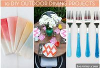 10 DIY Projects to Elevate Your Outdoor Dinner Party