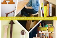 Plywood Power: 10 Weekend DIY Projects
