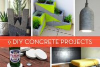 Concrete Crafting: Weekend DIY Projects
