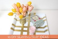 Crafty Creations: 10 DIY Serving Tray Ideas to Elevate Your Home
