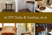 10 DIY Bathroom Makeovers: Sinks, Vanities, Tubs, and Showers