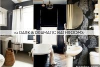 Dark Indulgence: 10 Bathrooms Embracing the Moody Palette