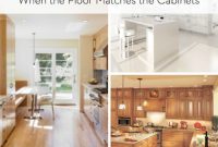 Timeless Timber: Harmonizing Kitchen Floors and Cabinetry