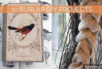 Rustic Charm: 10 Burlap Crafts to Celebrate Autumn