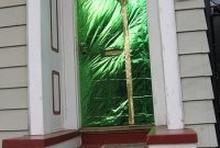 Gift-Wrapped Doorway: Budget-Friendly Christmas Cheer