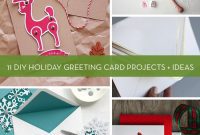 Creative Christmas Card Crafts: 11 DIY Ideas