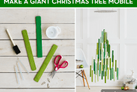 Creating a Chic DIY Christmas Tree Mobile