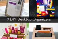 7 Creative DIY Desktop Organizer Ideas