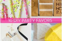 10 DIY Party Favors to Delight Your Guests