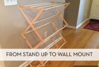 Ingilizce cevirisi:

This is Genius: How to Turn a Standing Drying Rack into a Wall-Mounted Drying Rack

Özgün başlık:

Upcycle Your Laundry: DIY Wall-Mounted Drying Rack Hack