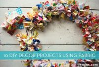10 No-Sew Fabric Decor Transformations