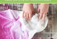 Dip-Dye Pillowcase Perfection: Achieving the Ombre Look with Ease
