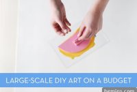 Budget-Friendly Big Art: Creating Large Artworks for Under $10
