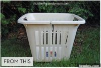 Repurposed Laundry Basket: A Chic DIY Planter